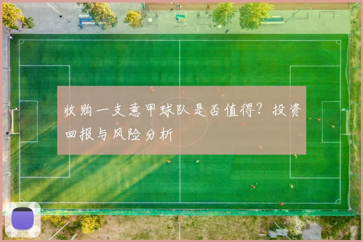 收购一支意甲球队是否值得?投资回报与风险分析